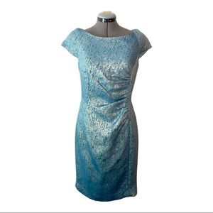 Barbara Tfank Cap Sleeve Dress